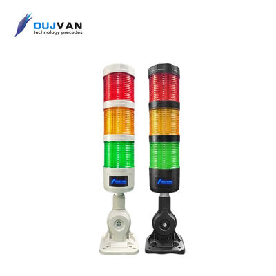 Tri Colors LED Signal Tower Light With Built In Buzzer And Working Temperature 50000C For Machine Tool