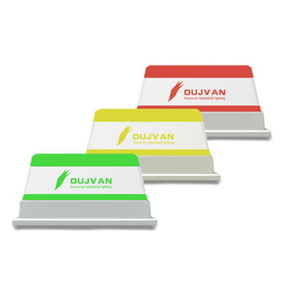 ไฟสัญญาณไฟ LED สี RYG สำหรับเครื่อง CNC พร้อมการปรับแต่งและมุมลำแสง 360°